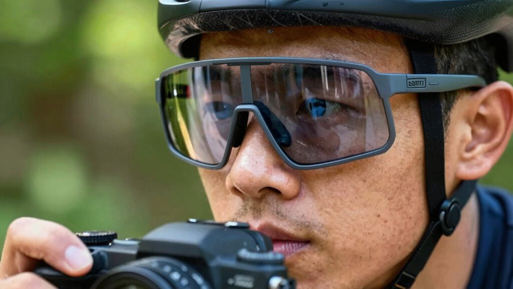 cycling sunglasses lens comfort