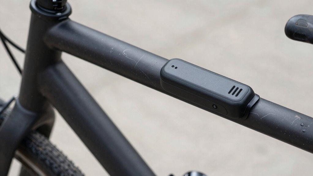 discreet bike gps placement