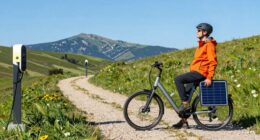 e bike rail trail charging