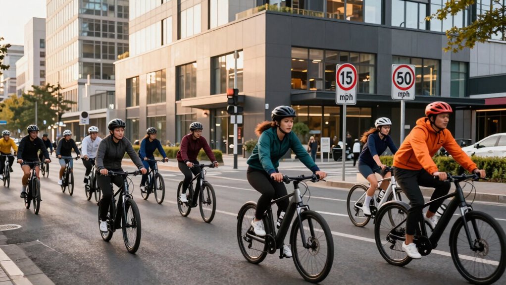 e bike speed regulations awareness