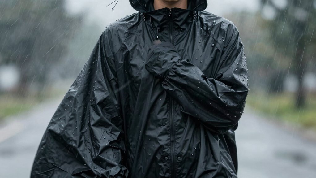 effective wind resistant rain capes
