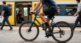 effortless bike train transition