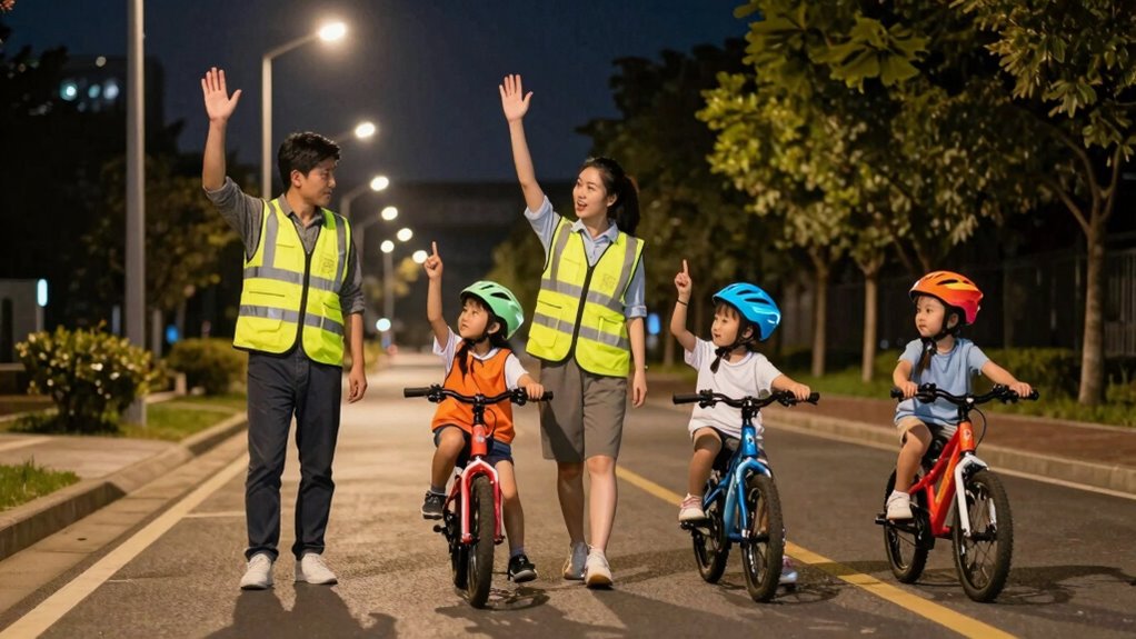 establish clear riding signals