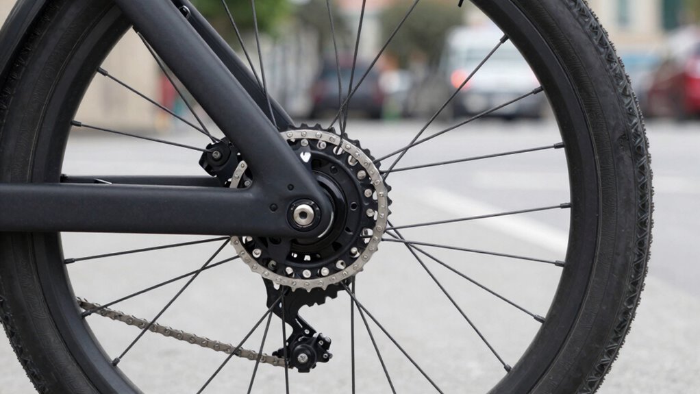 install belt driven gear hub