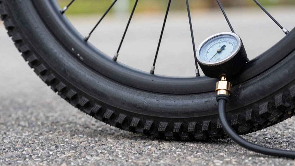 maintain proper tire pressure