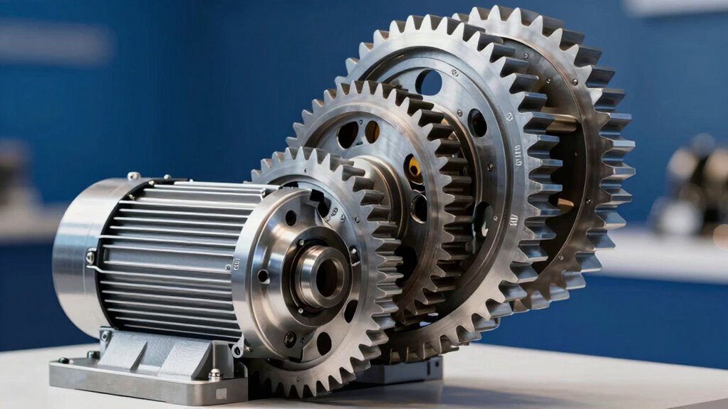 motor torque gearing optimization