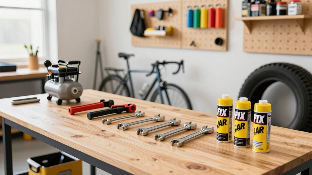 organized well lit ventilated workspace