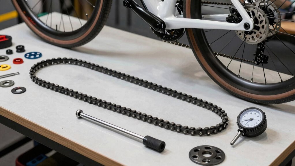 prepare bike for belt