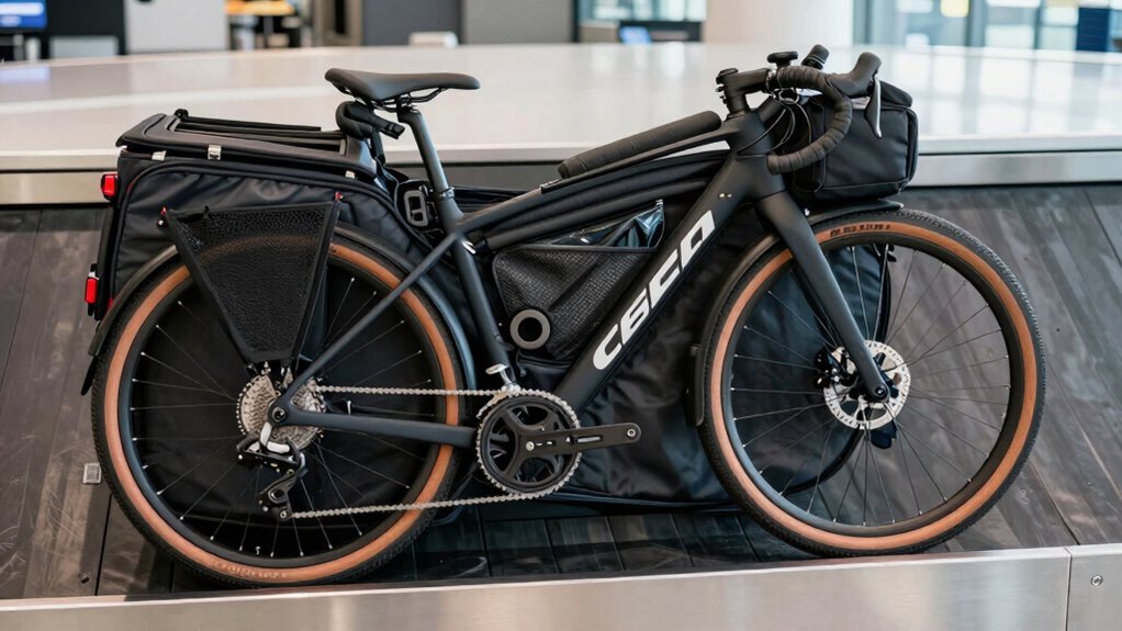 prepare bike for tsa