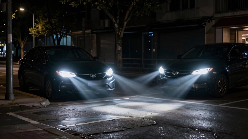 proper headlight beam pattern