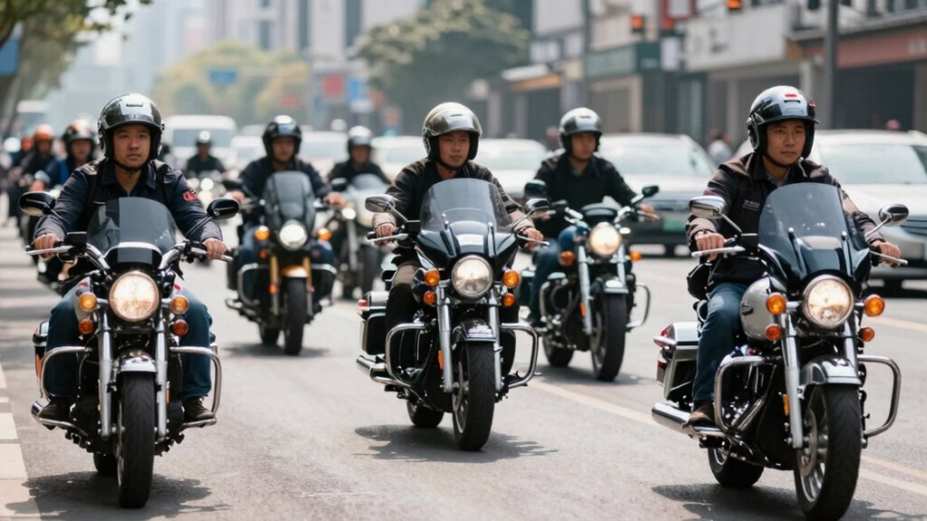 respect group ride signals