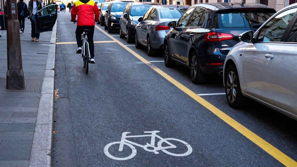 safe bike lane infrastructure