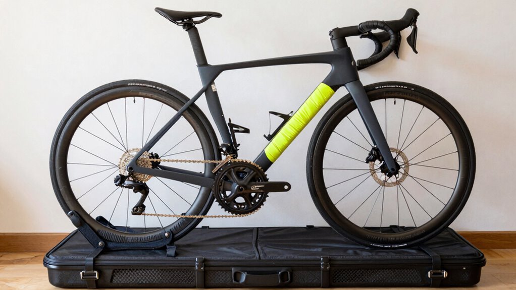 secure protect pad prepare