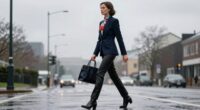 stylish office rain gear