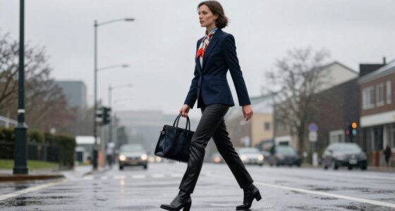 stylish office rain gear