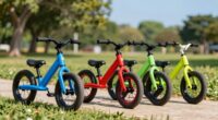 top air tire balance bikes