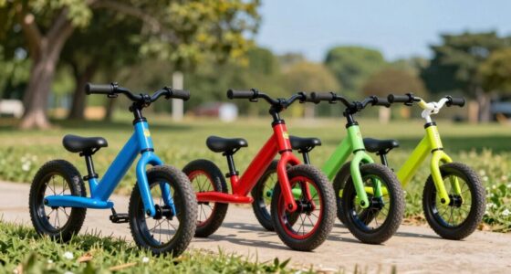 top air tire balance bikes