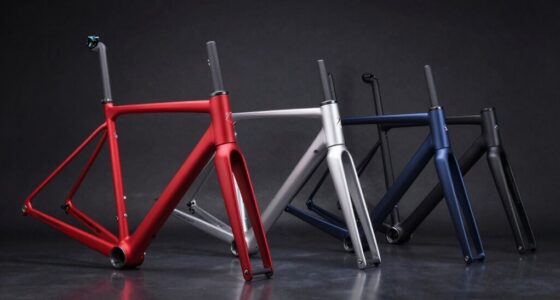 top aluminum step through frames