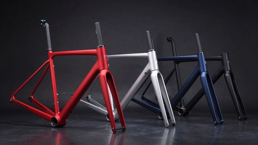 top aluminum step through frames