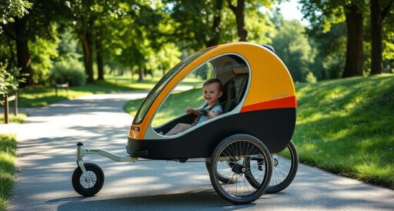 top child bike trailer strollers