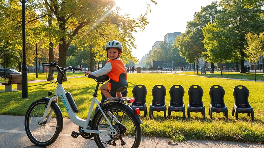 top e bike child seats