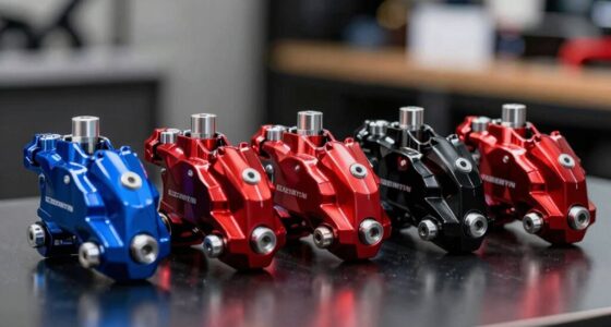 top flat mount calipers