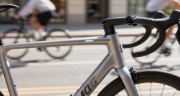 top frame integrated bike alarms