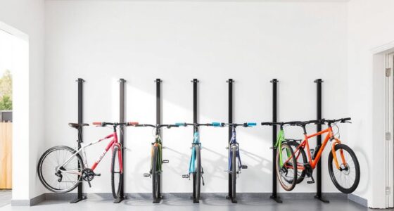top garage vertical bike racks