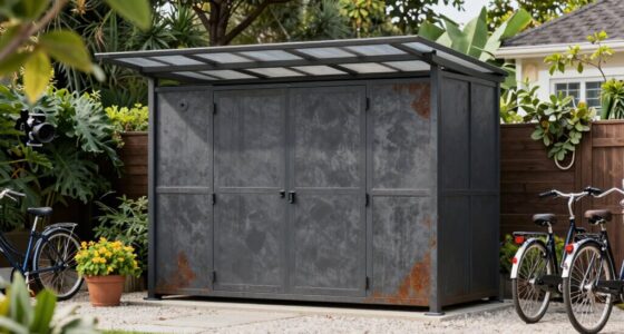 top heavy duty bike sheds