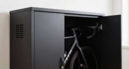 top indoor bike storage cabinets