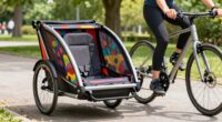 top multi kid bike trailers