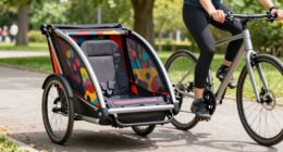 top multi kid bike trailers