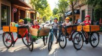 top non electric kid cargo bikes