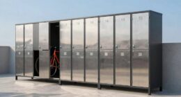 top outdoor bike lockers