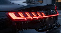 top rear radar brake lights