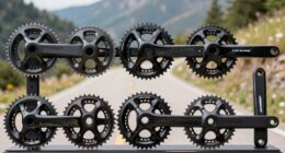 top road gravel carbon cranks