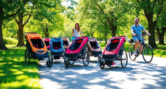 top stroller bike trailer combos