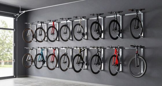 top wall mounted bike storage
