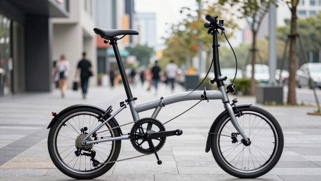 urban commuting folding bike