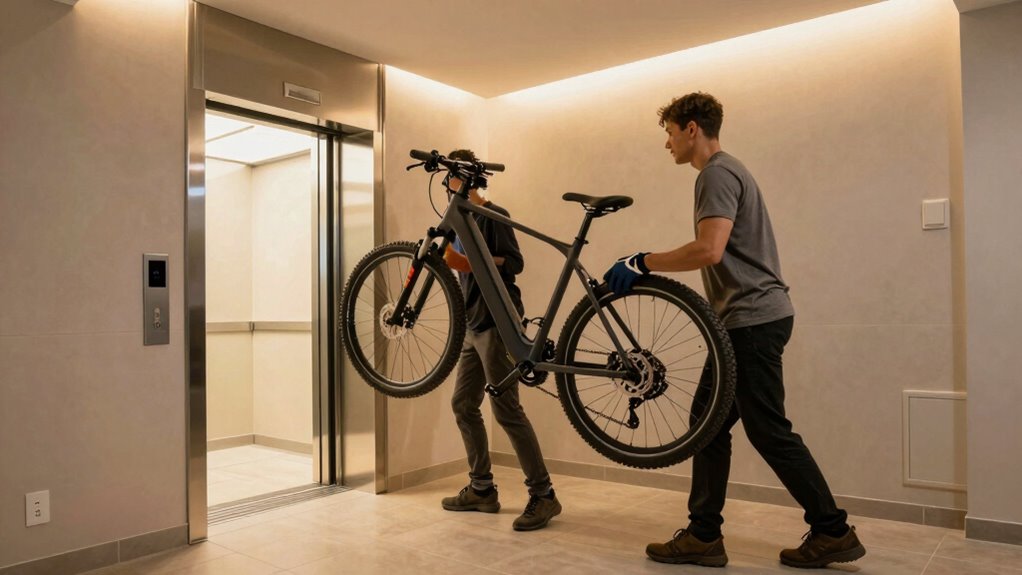 use proper lifting gear