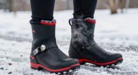 warm cycling footwear options