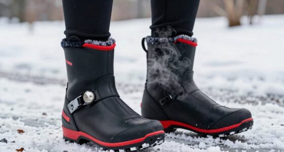 warm cycling footwear options
