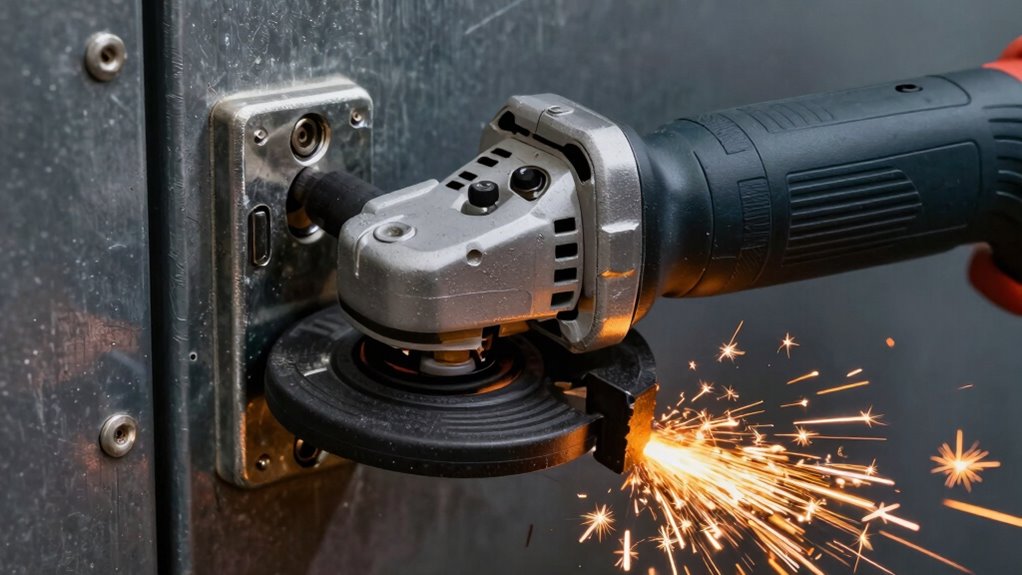 angle grinder resistant lock durability