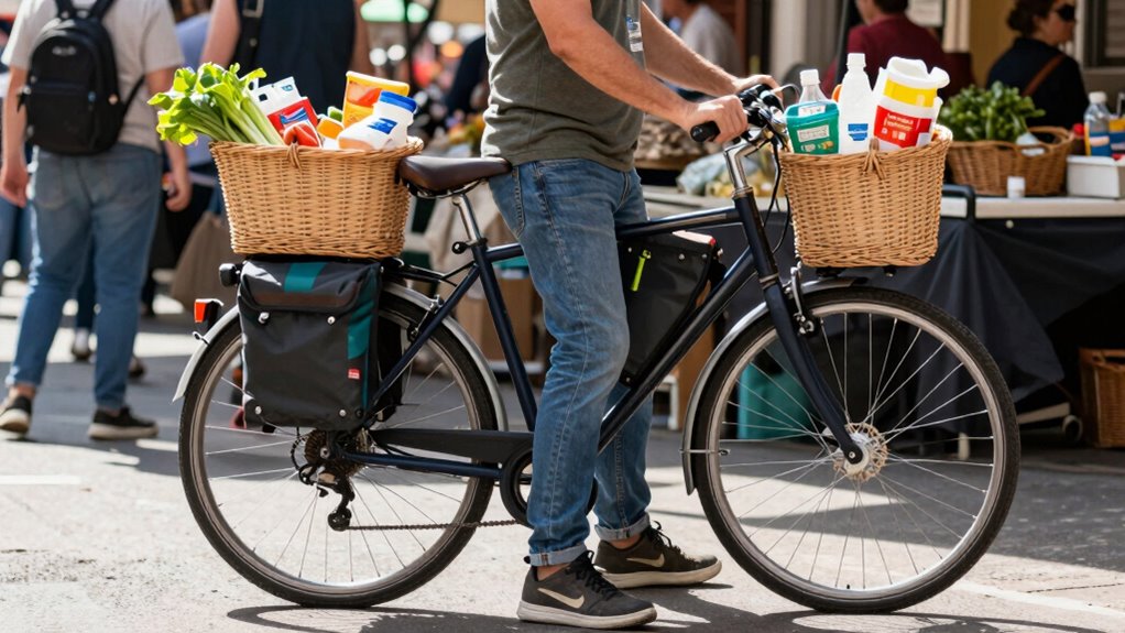 bike friendly eco conscious shopping routines