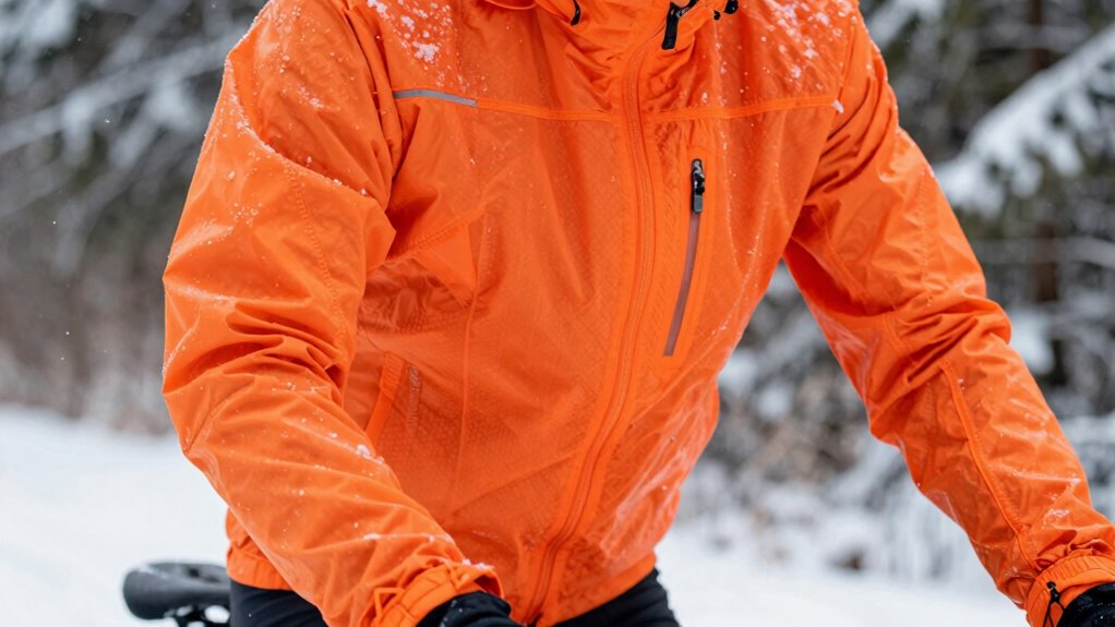 breathable stylish winter cycling jackets