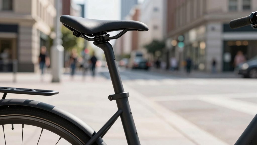 comfortable shock absorbing ride