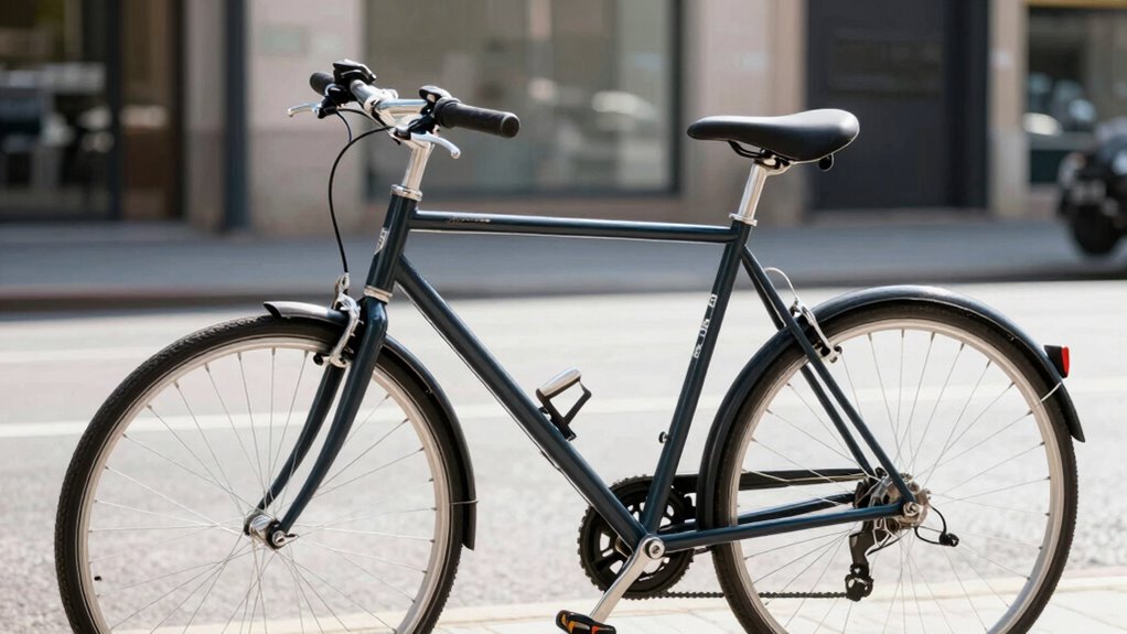 comfortable upright cycling experience