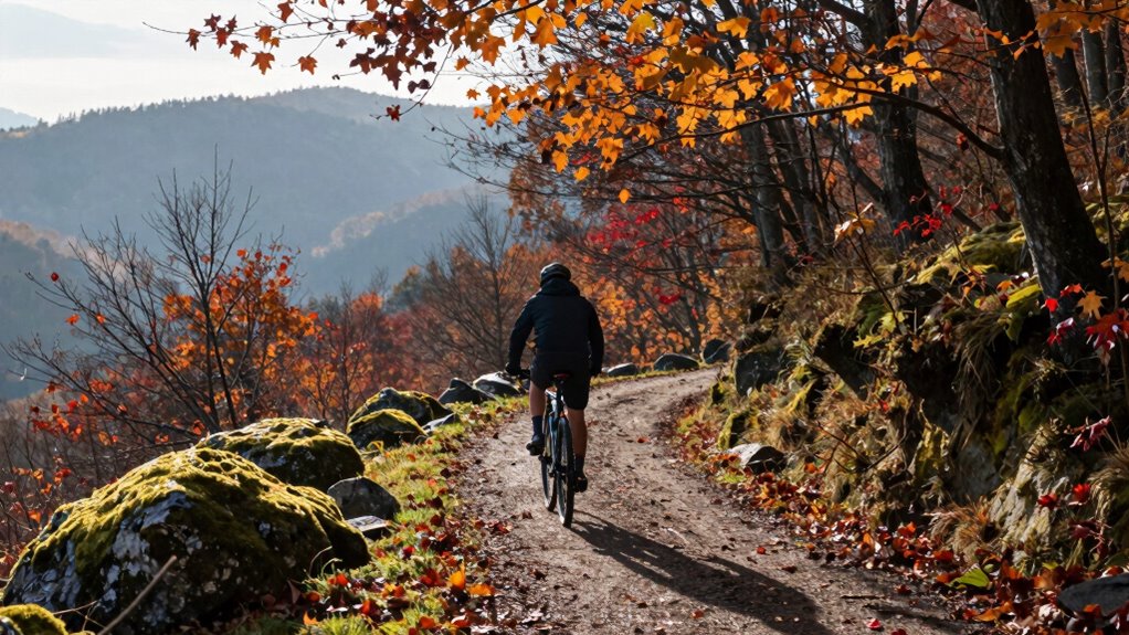 cycling deepens seasonal awareness