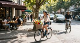 cycling eases daily tasks