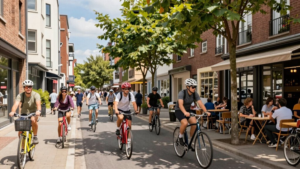cycling fosters community connection